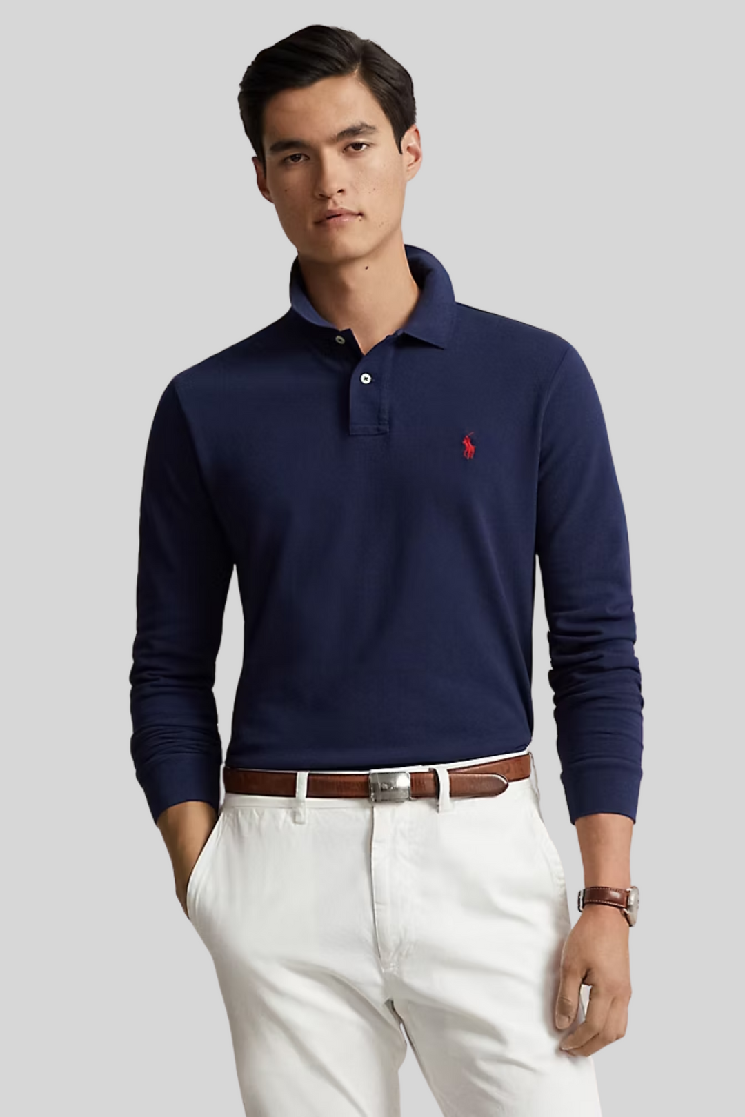 Polo de manga longa - Ralph Lauren