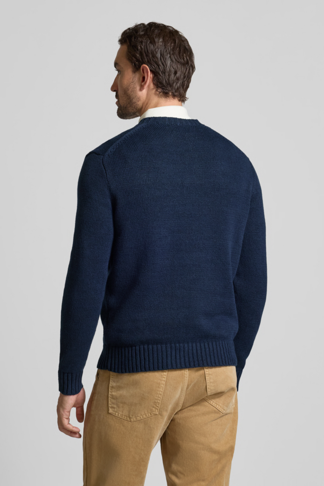 Suéter tricotado em lã com Urso - Ralph Lauren