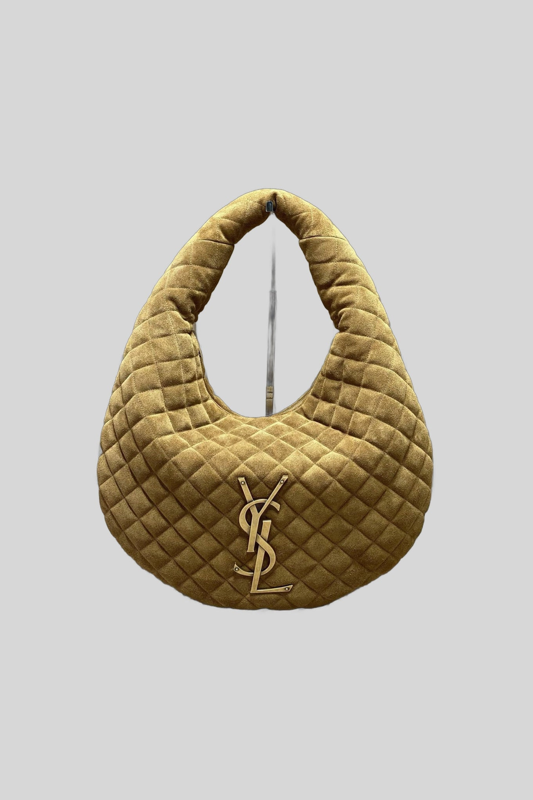 Bolsa Icare Hobo - Saint Laurent — produto centralizado em fundo cinza-claro