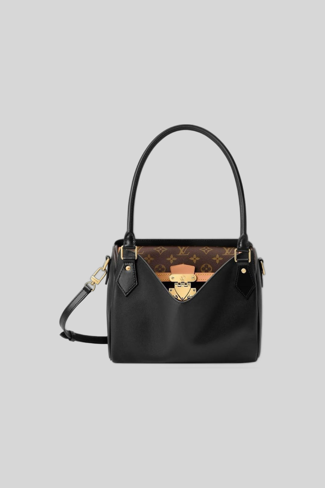 Bolsa Speedpocket PM - Louis Vuitton — fotografia de produto em fundo cinza-claro