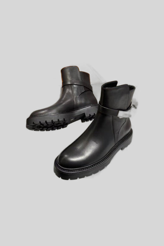 Bota Jeff - Hermès — produto em fundo cinza-claro uniforme