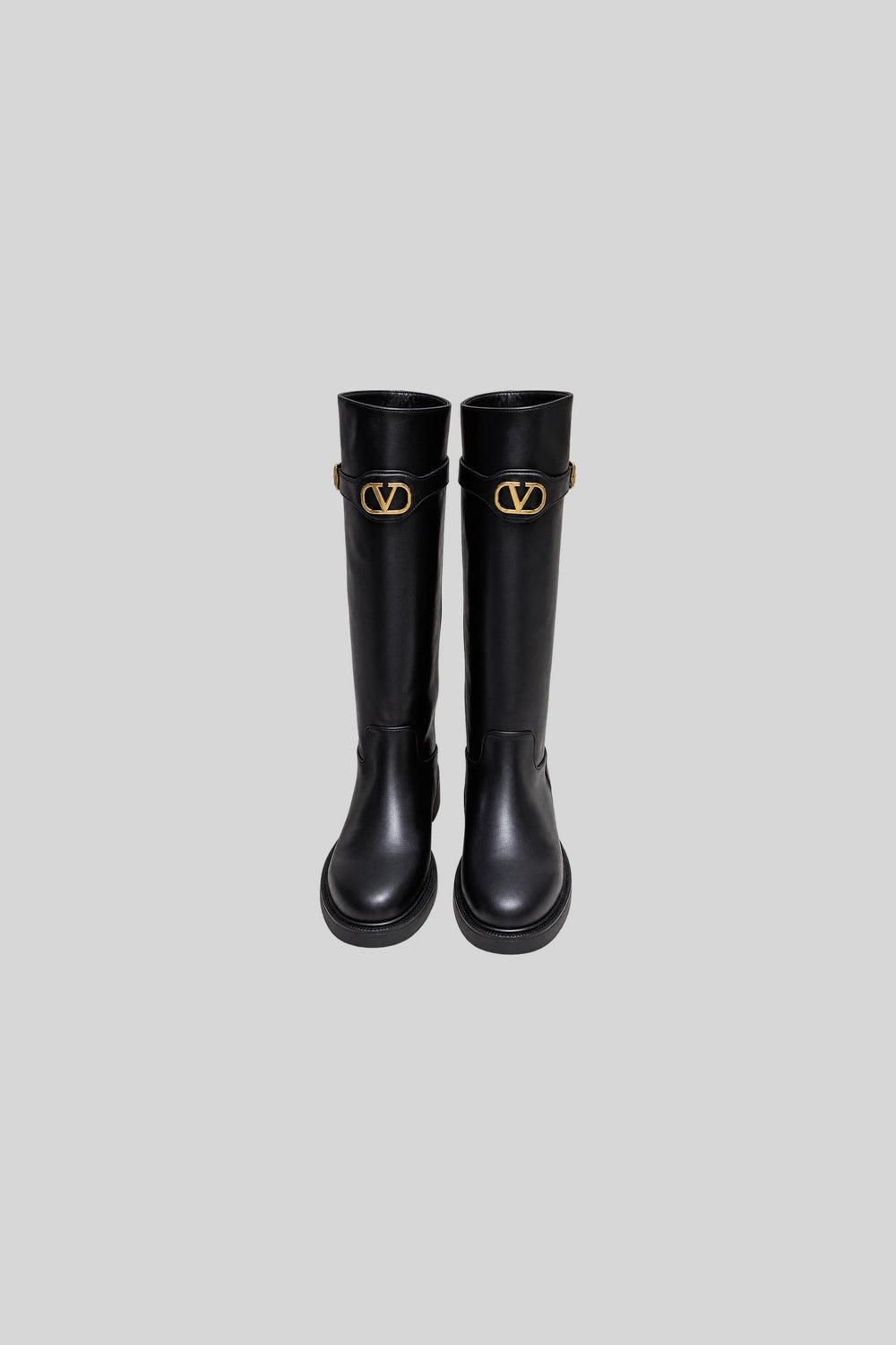 Bota VLogo Signature 30 mm - Valentino Garavani: foto 2 em fundo cinza-claro
