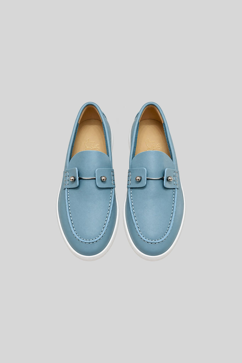 Mocassim Chambeliboat Rockie - Christian Louboutin: foto 2 em fundo cinza-claro