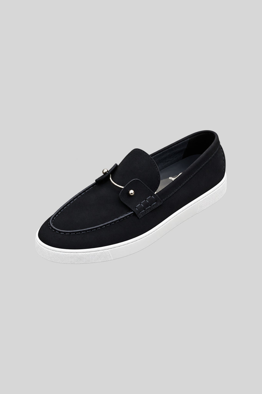 Mocassim Chambeliboat Rockie Black - Christian Louboutin: foto 1 em fundo cinza-claro