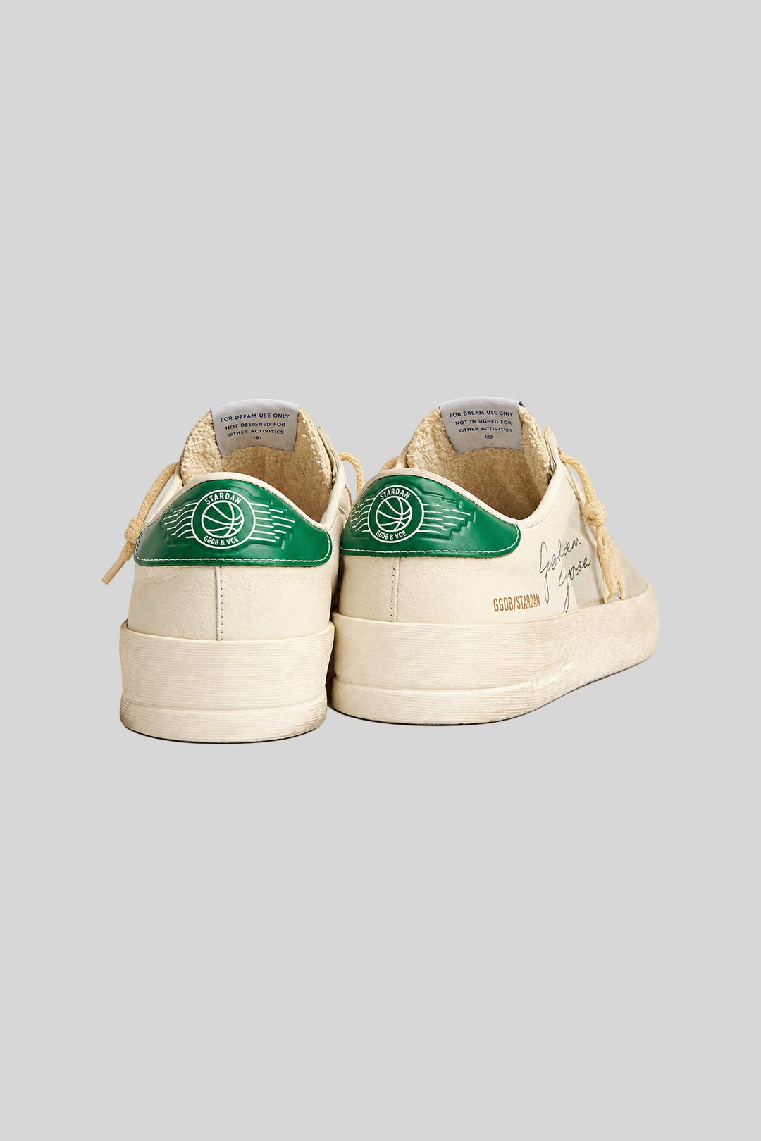 Tênis Stardan Green - Golden Goose: foto 3 em fundo cinza-claro