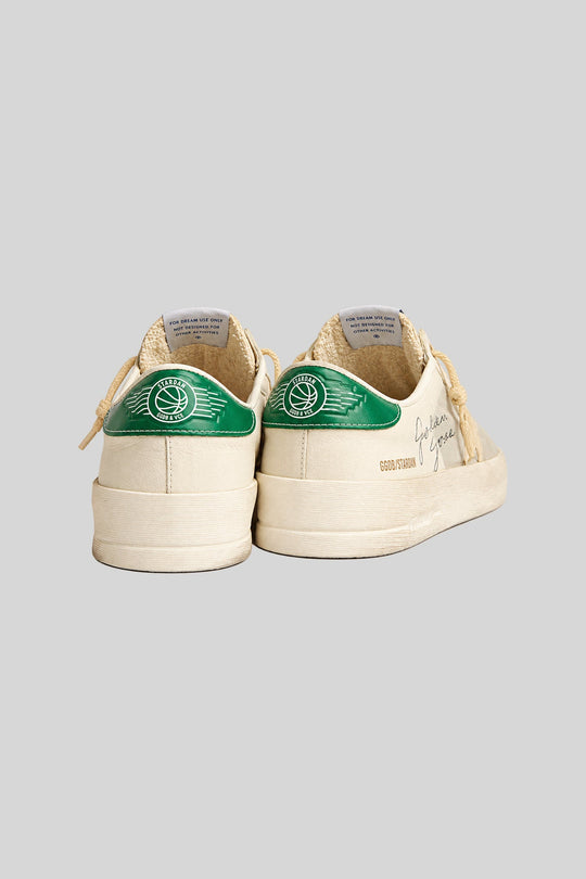 Tênis Stardan Green - Golden Goose: foto 3 em fundo cinza-claro