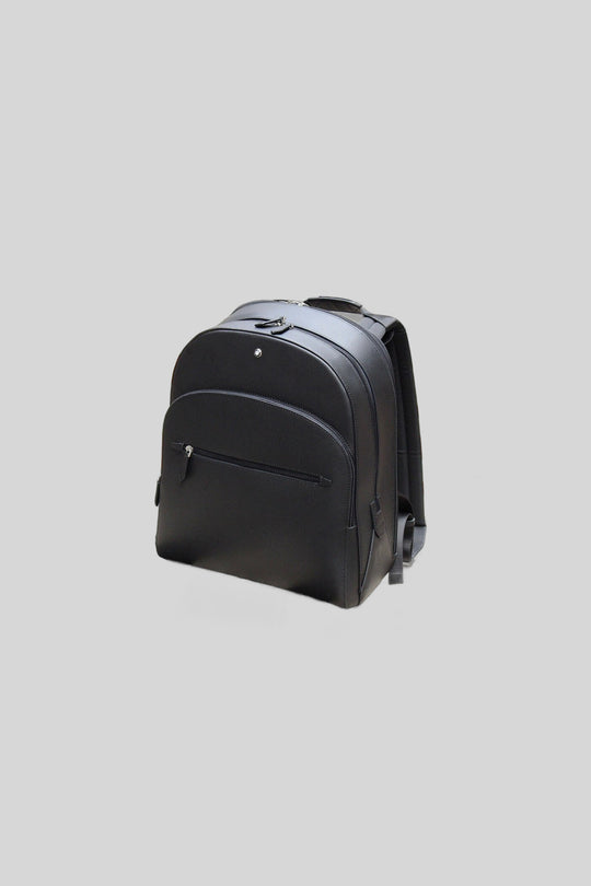Mochila - Montblanc — fotografia de produto em fundo cinza-claro