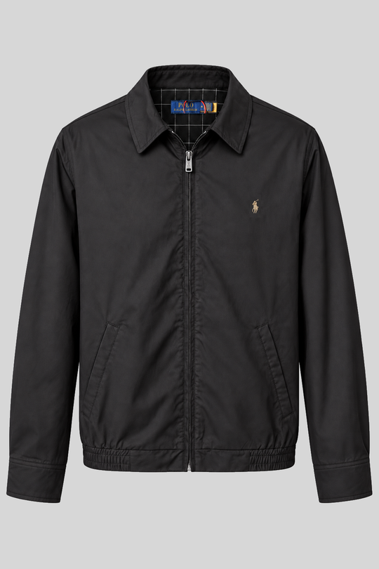 Suéter Windstopper preto - Ralph Lauren — peça isolada com etiqueta