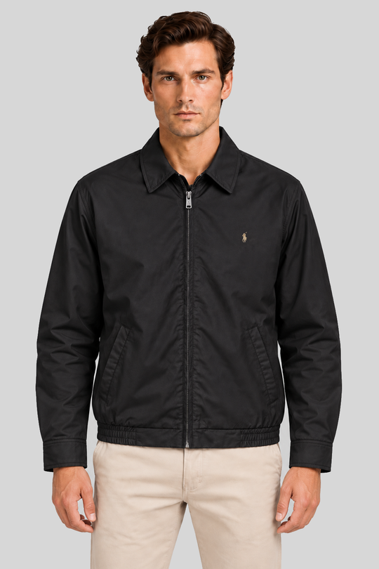 Suéter Windstopper preto - Ralph Lauren — modelo próximo